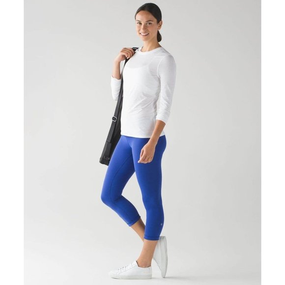 lululemon athletica Pants - Lululemon Wonder Under Reversible Crop Legging 6